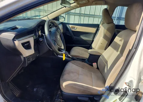 2014 Toyota Corolla L из США, поврежденный, VIN 2T1BURHEXEC066246